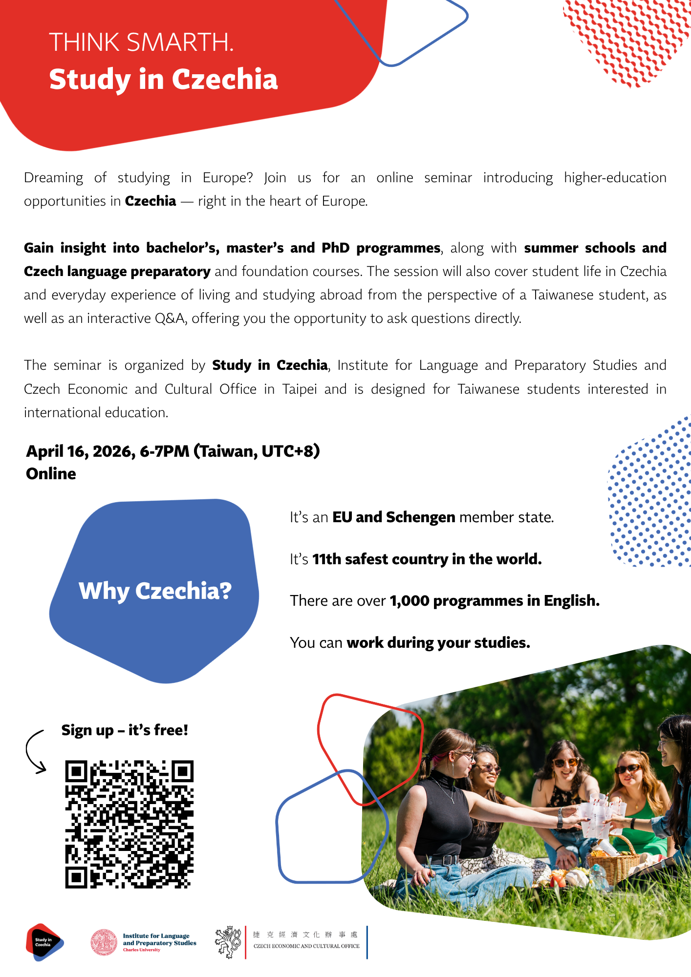 Study in Czechia 海報